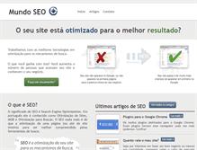 Tablet Screenshot of mundoseo.com.br